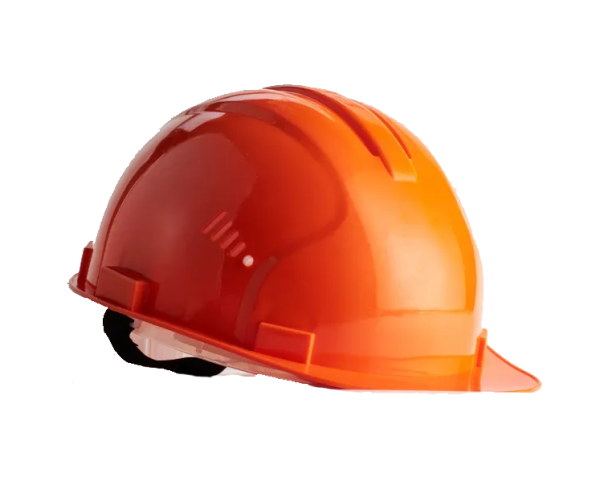 Каска защитная СТРОИТЕЛЬ (оранжевый)