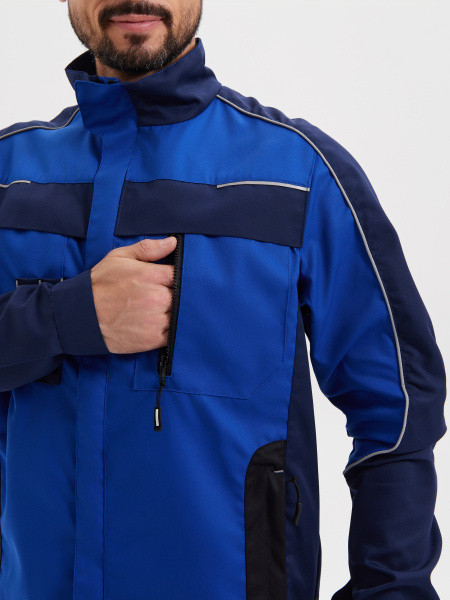 Костюм КОСТА с БР (синий/васильковый/черный)