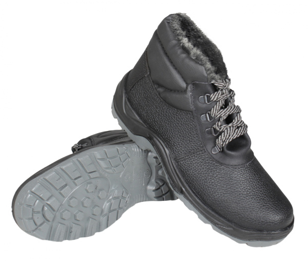 Ботинки ЯХТИНГ 22-43 ПУ/ТПУ шерст.мех (черный)