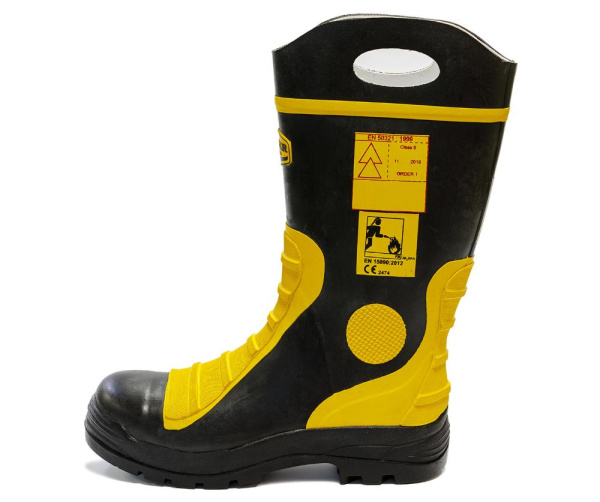 Сапоги TIGAR® FIREFIGHTER 2 81502 с МП (черный/желтый)