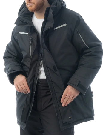 Парка BRODEKS KW 215 зимняя (черный)