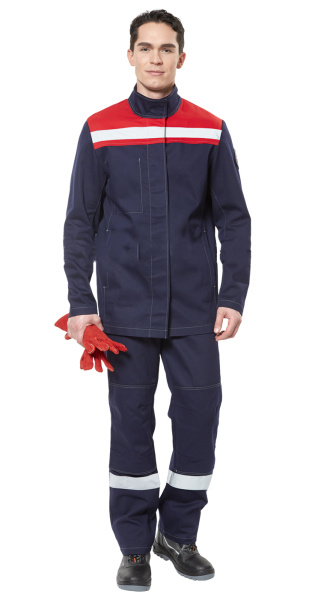 Костюм СТОПФАЕР с БР СОП (т.синий/красный)