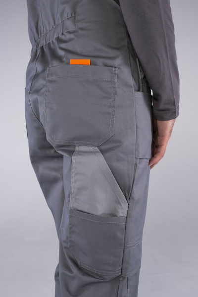 Костюм СОЮЗ-ПРОФЕССИОНАЛ-2 с ПК (серый/св.серый/оранжевый)