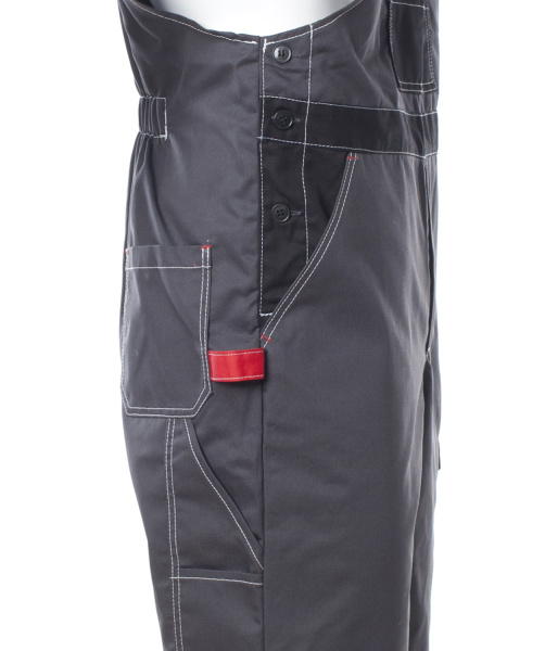 Костюм ФОРМУЛА с СОП с ПК (т.серый/красный/черный)