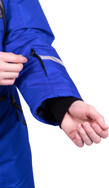 Комбинезон ПИЛОТ зимний (васильковый)