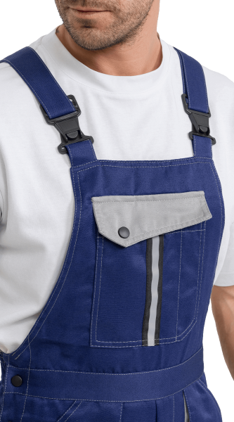 Костюм RONTA KS818 с ПК (т.синий/серый)