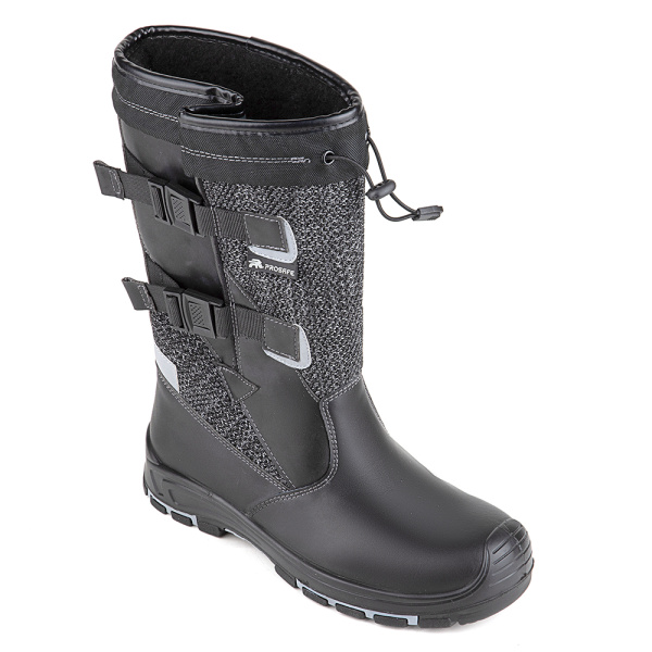 Сапоги ЛИДЕР 762РНМ-1 ПУ-Нитрил шерст.мех с КП