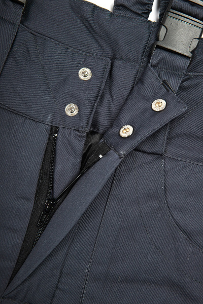 Костюм зимний Факел, брюки, темно-серый/красный