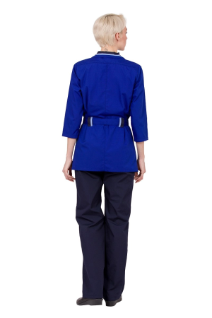 Костюм КАПЕЛЬ женский с БР (синий) женские медицинские
