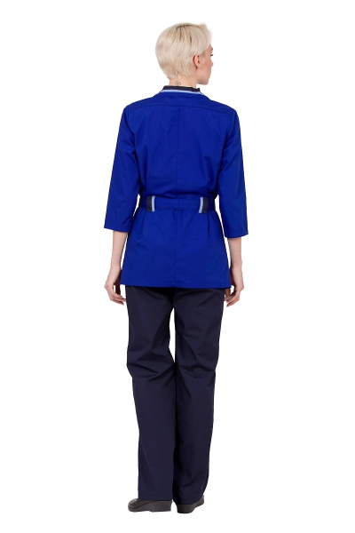 Костюм КАПЕЛЬ женский с БР (синий)