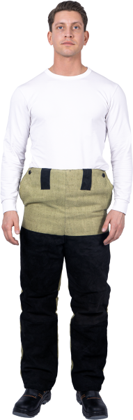 Костюм сварщика комбинированный спилок/брезент утепленный 2.6