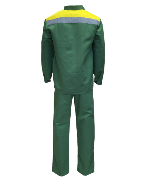 Костюм СТАНДАРТ с СОП с БР (зеленый/жёлтый)