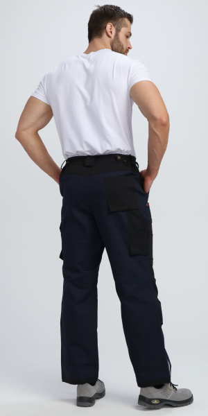 Брюки МИЛАН NEW CH МВО (т.синий/черный)