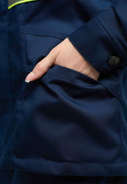 Костюм ЮЖНАЯ ШИРОТА женский с БР (синий/василек)