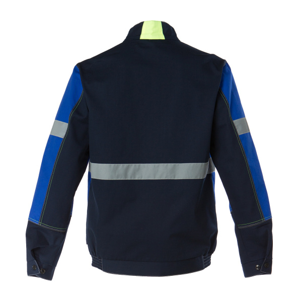 Куртка МАСТАНТИСТАТ (т.синий/василек/лайм)