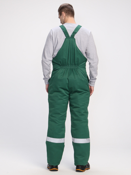 Полукомбинезон ЭКСПЕРТНЫЙ-ЛЮКС зимний (зелёный)