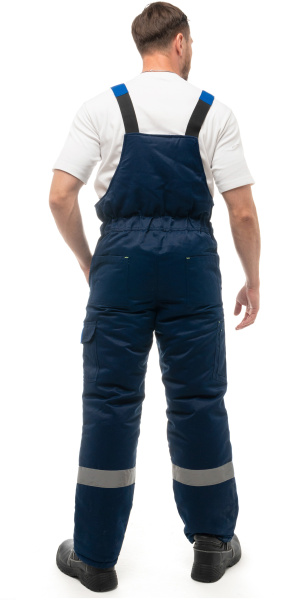 Костюм БРУКЛИН зимний (т.синий/васильковый)