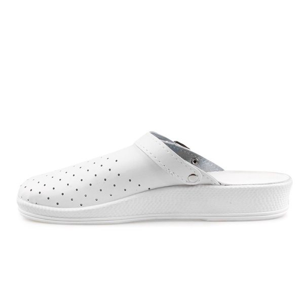 Сабо STEP 10-12-2  иск.кожа (белый)