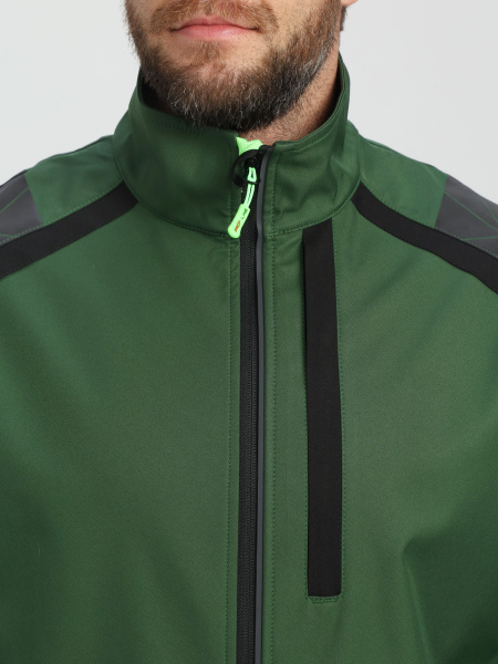 Куртка PROFLINE LEADER софтшел (хаки/черный)