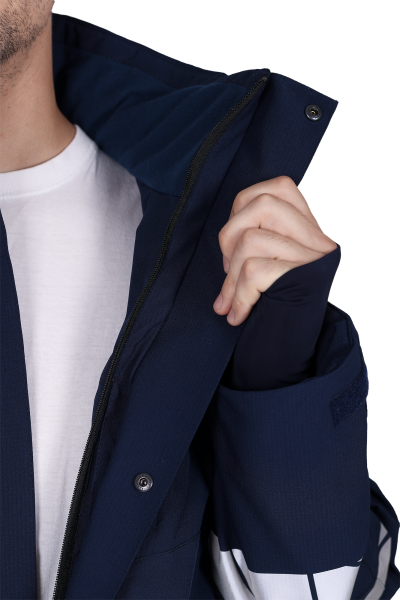 Куртка ACTIVE утепленная (синий/черный)