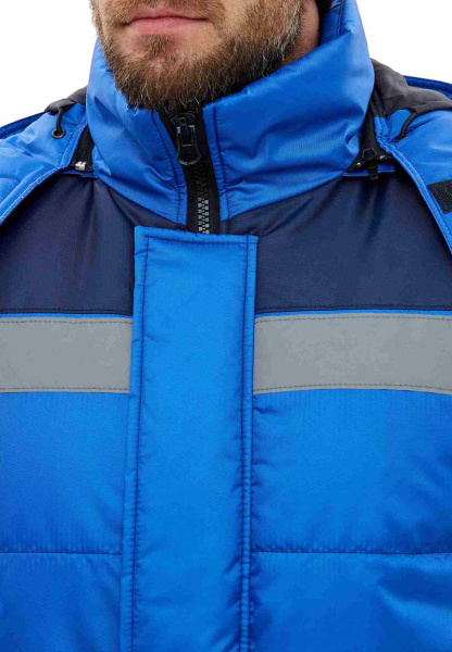 Куртка ЭРЕБУС зимняя (васильковый/т.синий)