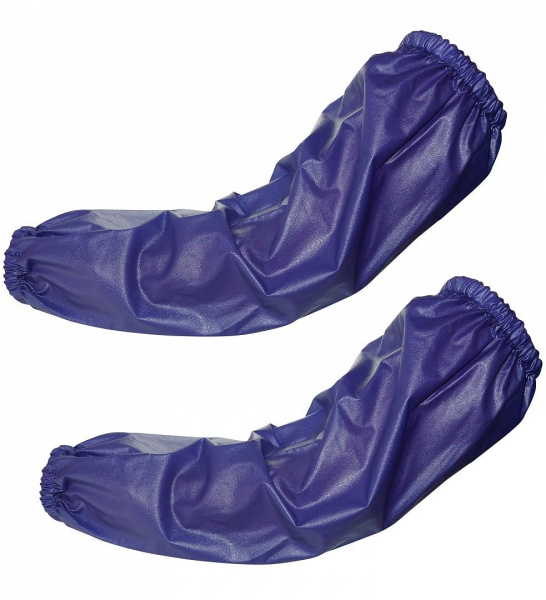 Нарукавники ПВХ КЩС до 50% (56х22см) синий