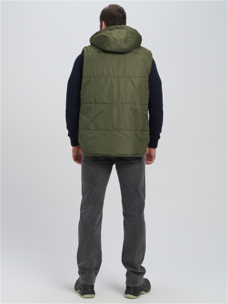 Жилет РЕЗКО зимний с капюшоном (хаки)