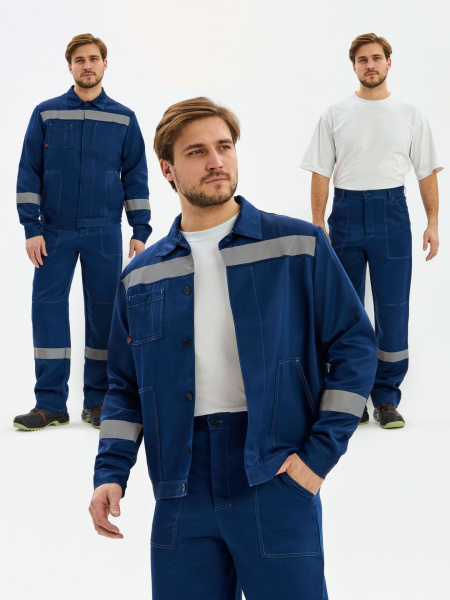 Костюм ЛИГОР-1 СОП К. с БР (т.синий)