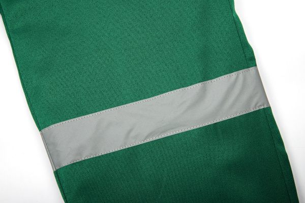 Полукомбинезон ЭКСПЕРТНЫЙ-ЛЮКС зимний (зелёный)