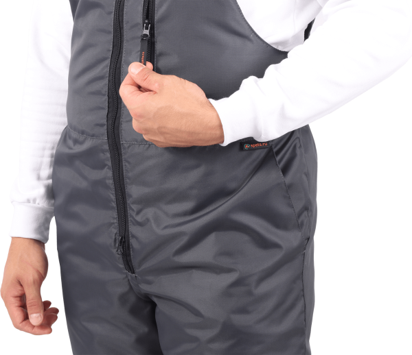 Костюм РОУД зимний с ПК (т.серый/черный)