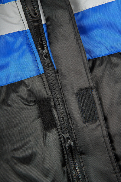 Костюм МЕГРЕС-2 СОП зимний с ПК (васильковый/черный)