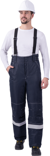 Костюм СТАРАТЕЛЬ зимний с БР (синий/василёк)