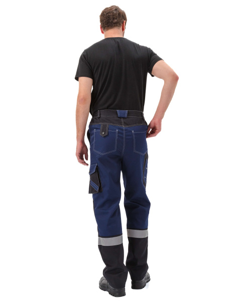 Костюм ВОЛГАРЬ с БР (т.синий/черный)