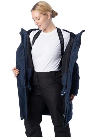 Куртка-парка BRODEKS KW 258 женская зимняя (синий)