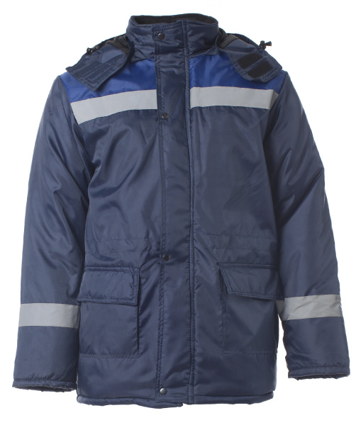 Куртка СТАНДАРТ зимняя с СОП (т.синий/васильковый)