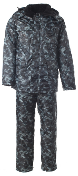 Костюм ОХРАННИК зимний с ПК (КМФ)