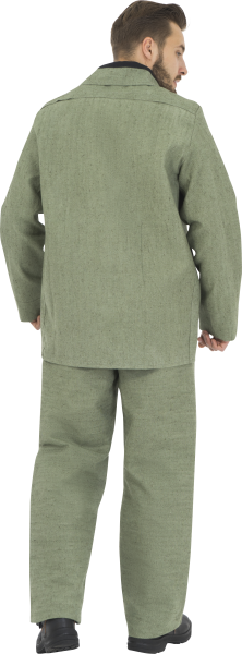 Костюм СВАРЩИК 2 класс брезент 550 с БР (хаки)