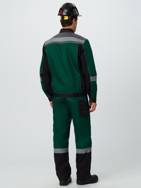 Костюм ВИВАТ-2 ПРЕМИУМ IMP с ПК (зеленый/черный/серый)