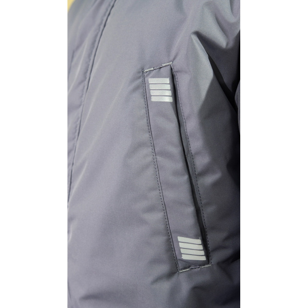 Парка Brodeks KW 204 зимняя (серый)