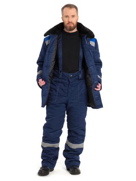 Костюм ЛЕГИОН зимний с БР (синий/василек)