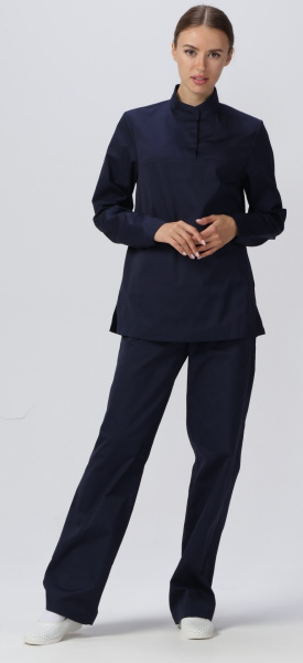 Костюм ХАССП-СТАНДАРТ NEW женский с БР (т.синий)