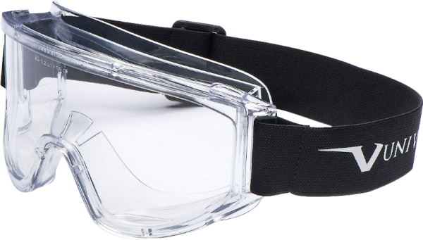 Очки UNIVET™ 601.03.07.01 СА герметичные с покрытием AF+ (прозрачный)