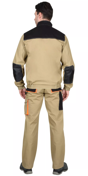 Костюм СИРИУС-МАНХЕТТЕН с ПК (песочный/оранжево-черный)