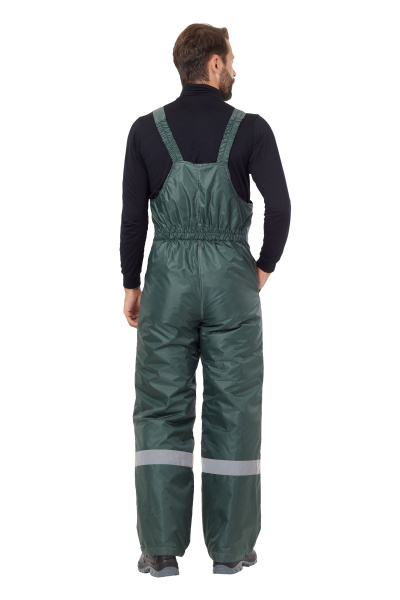 Костюм КОМФОРТ зимний с ПК (т.зеленый/неоновый)