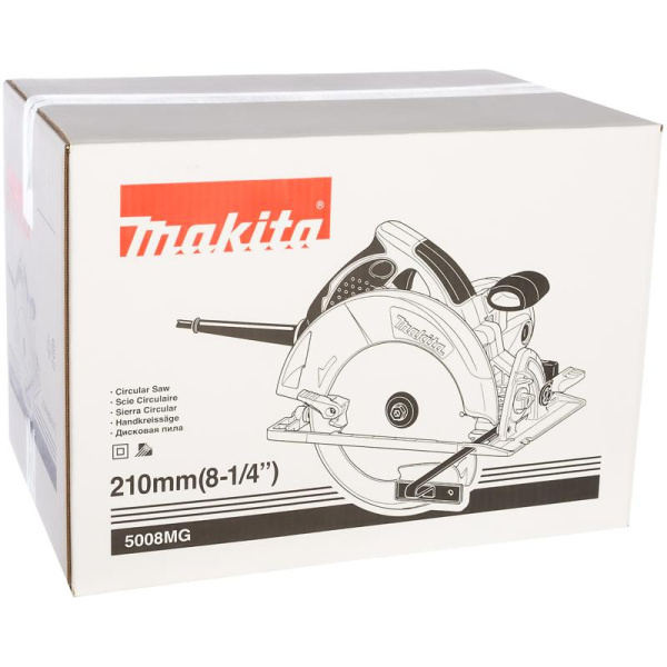 Циркулярная пила MAKITA 5008MG 1800Вт 210мм 5200об/мин