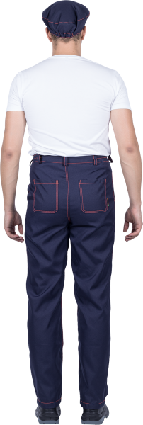 Костюм ХИМОС противокислотный (т.синий/оранжевый)