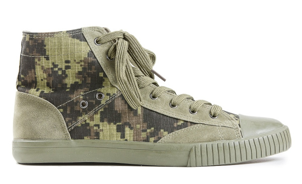 Кеды ЛИДЕР 10 Резина (хаки)