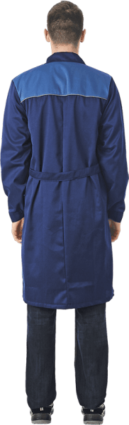 Халат СТАНДАРТ (т.синий/василек)