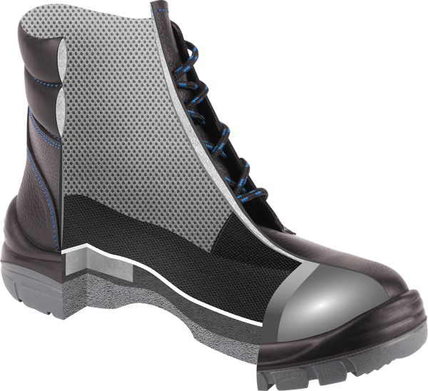 БОТИНКИ «СОЮЗ» КОЖАНЫЕ ПУ/ТПУ, МБС