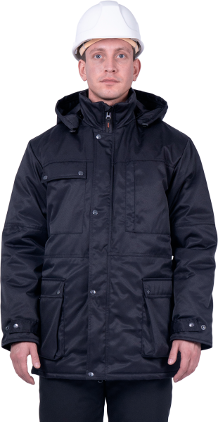 Куртка ЗАЩИТА зимняя (черный)